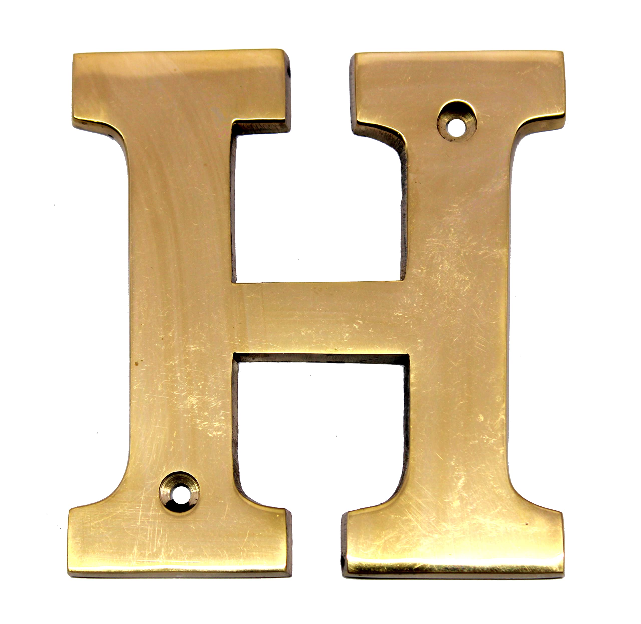 esplanade Brass House Hotel Door Name - Wall Door Plaque Alphabet Letter "Z" - 4" Inches ("H" Alphabet - 4)