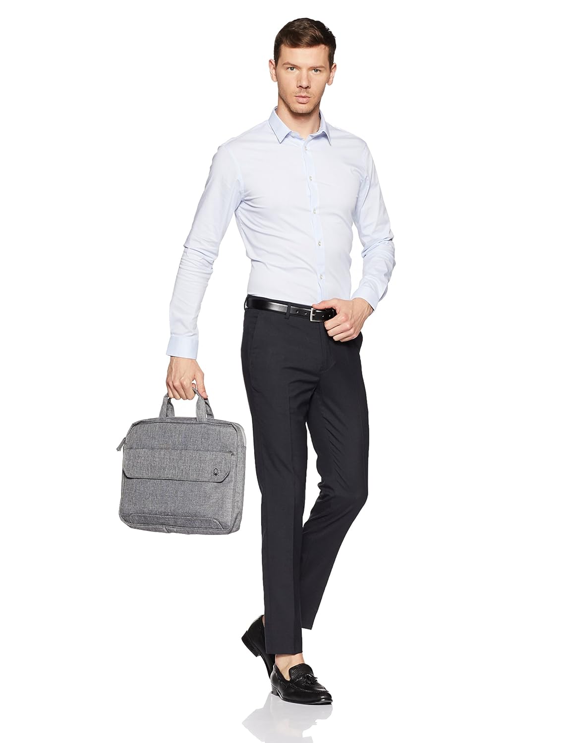 arrow new york men's pleat-front formal trousers