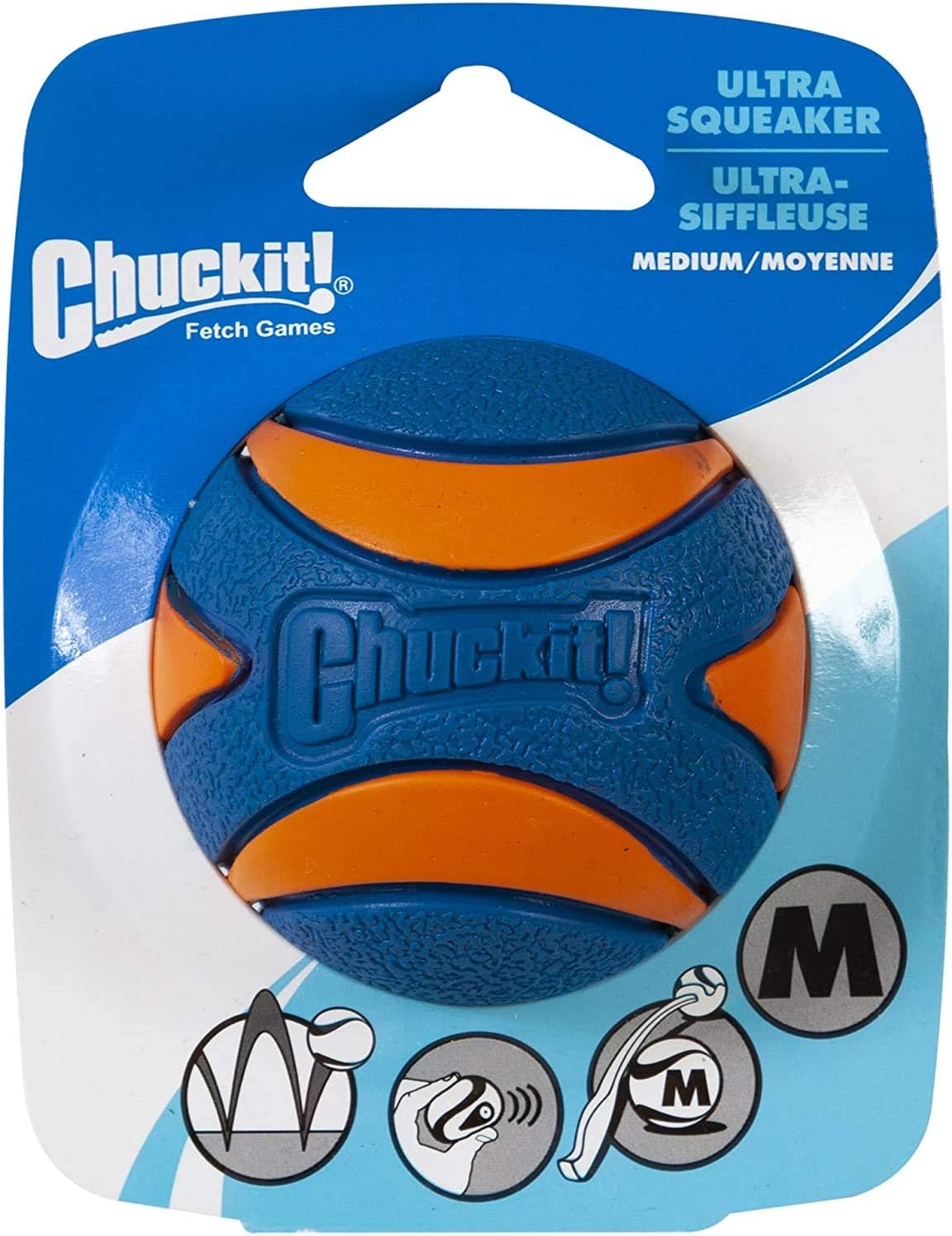 chuckit squeaker ball medium