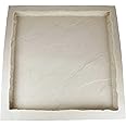 Stone Master Molds Rubber Mold for Concrete, Slate Texture, Wall and Column Cap/Hearthstone/Paver Mold, 27"L x 27"W x 2.25"D