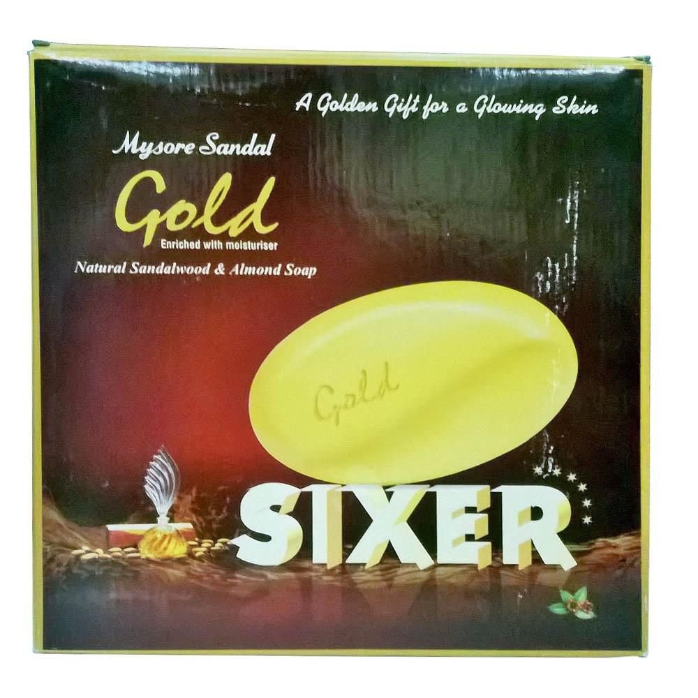 Buy Mysore Sandal Gold Soap 125 G Pack Of 6 Online At Low Prices In India Amazon In
