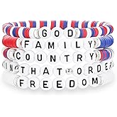 Freedom Bracelets God Family Country Jewelry for Women Men