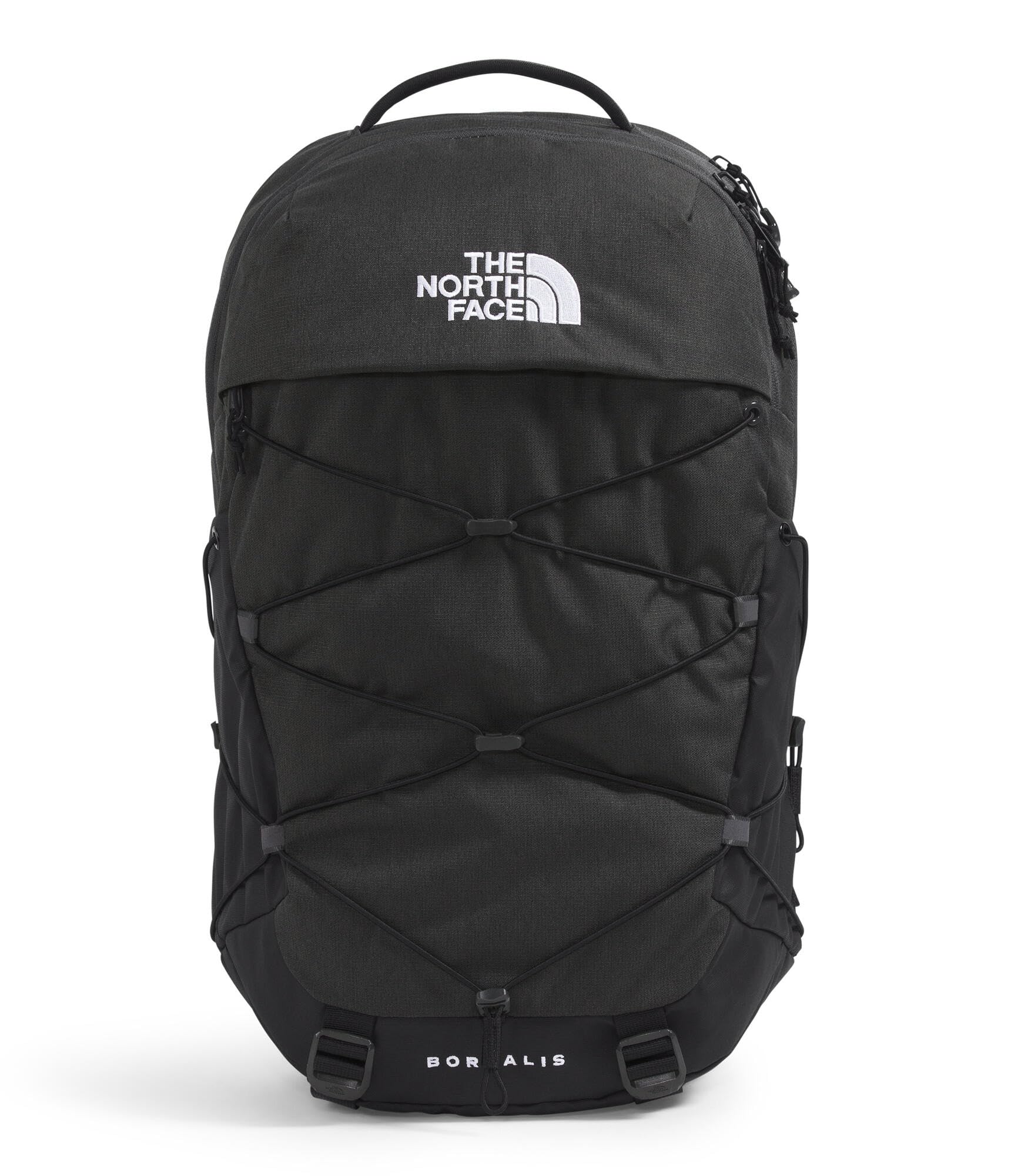 Photo 1 of ** USED** The North Face Borealis Commuter Laptop Backpack - Water Repellent, 16" Laptop Sleeve, Large Main Compartment, Asphalt Grey Light Heather/TNF Black-NPF, One Size