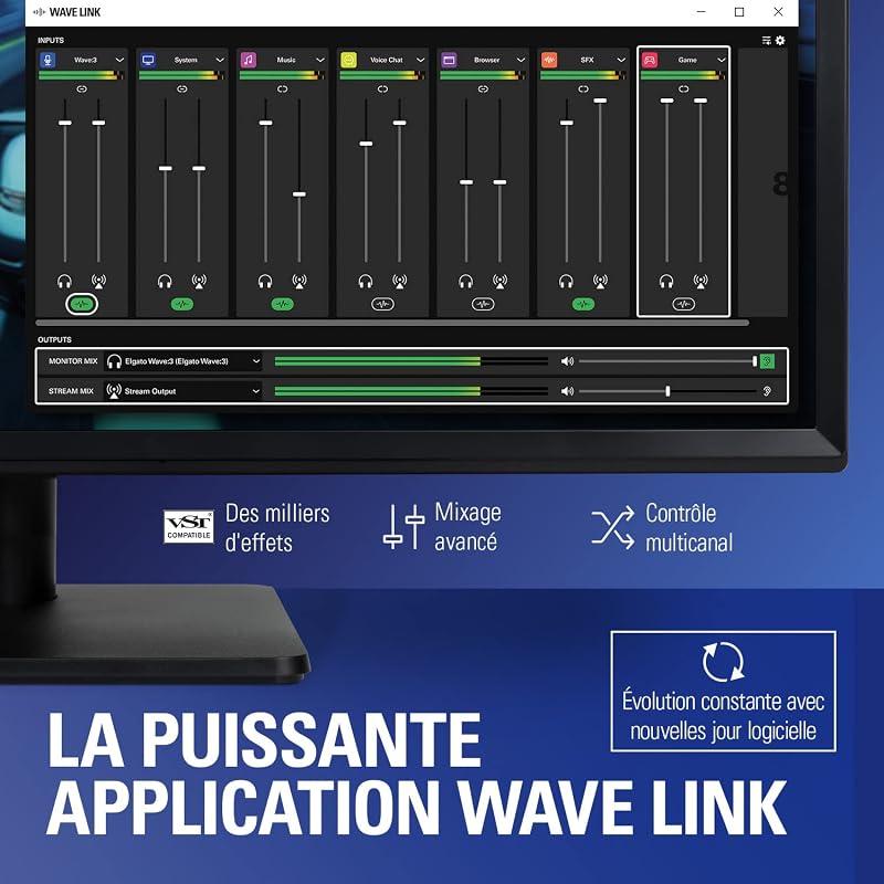 Wave:3 White – Micro à condensateur USB