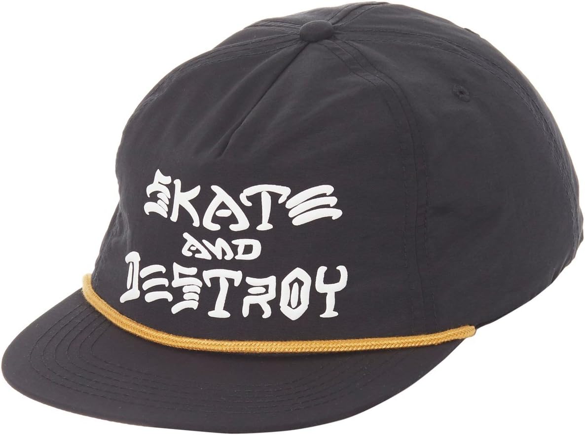 Thrasher Skate and Destroy Puff Ink Snapback Hat