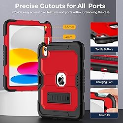 OKP Case for iPad 10th Generation 2022, Heavy Duty