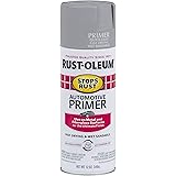 Rust-Oleum 2081830 Stops Rust Automotive Primer, 12 Ounce, Light Gray, 12 Fl Oz