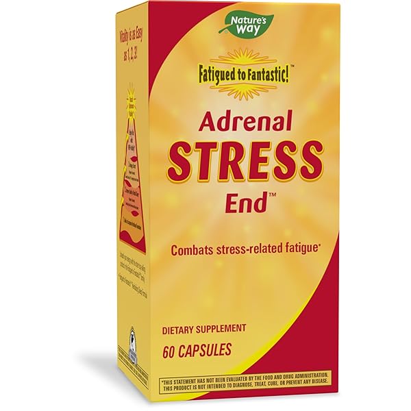 NATURE’S WAY FATIGUED TO FANTASTIC! ADRENAL STRESS END, STRESS-RELATED FATIGUE SUPPORT*, 60 COUNT