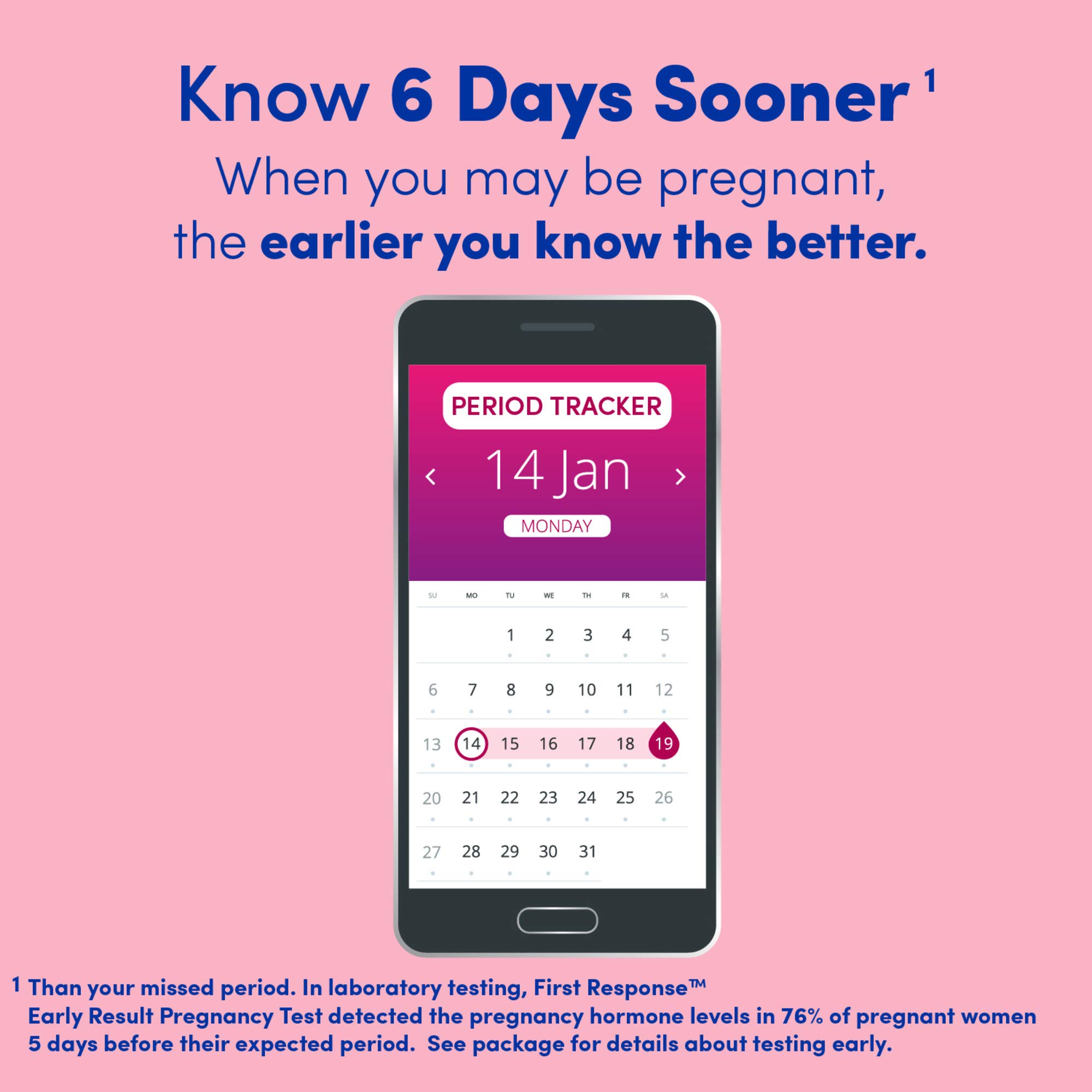 First Response Early Result Pregnancy Test, 2 Count (Packaging & Test Design May Vary) (Pack of 2)