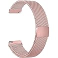 YILED Watch Bands 20mm 22mm Quick Release Watch Strap, Stainless Steel Mesh Replacement Strap for Women Men