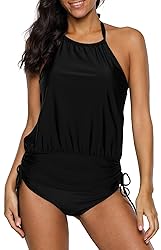beautyin Womens Tankinis Tummy Control Blouson