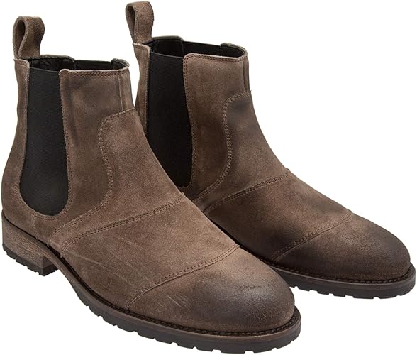 mens suede chelsea boots uk