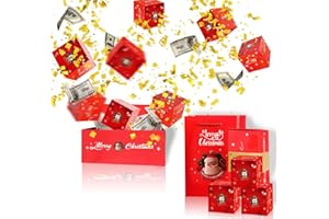 18 pcs Pop Up Surprise Box, Surprise Gift Box Explosion Money, Unique Folding Explosion Box, Pop Up Red Envelope for Birthday