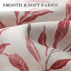 VOGOL 36 Inch Kitchen Curtains, Half Curtains 2