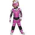 Disguise Skye Deluxe Toddler Costume, Official Paw Patrol Halloween Outfit with Armor and Headpiece for Kids