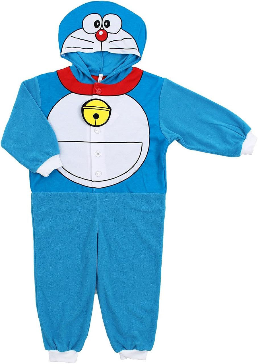 Amazon ドラえもん 変身着ぐるみ 子供用 238 130cm ブルー パジャマ 通販