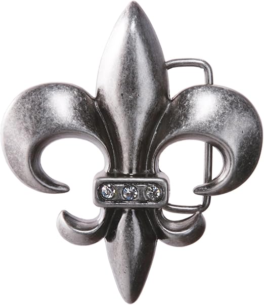 fleur de lis belt buckle