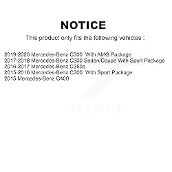 CMX Front Rear Ceramic Brake Pads Kit Replacement