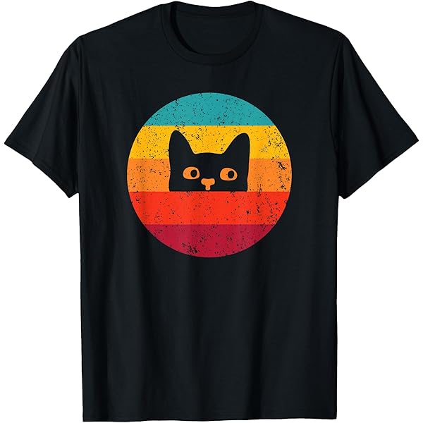 ねこにゃん！chesty washable  frill Tshirt Amazon.com: Cat Shirt. Retro Style T-Shirt : Clothing, Shoes & Jewelry