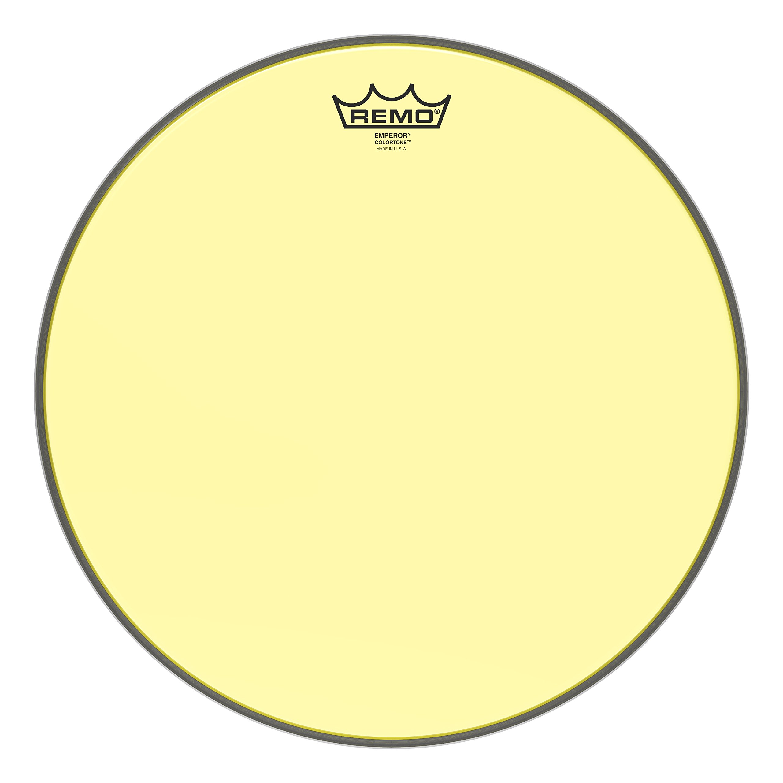 Remo Drumhead Colortone Emperor Clear Yellow – 15" – BE-0315-CT-YE