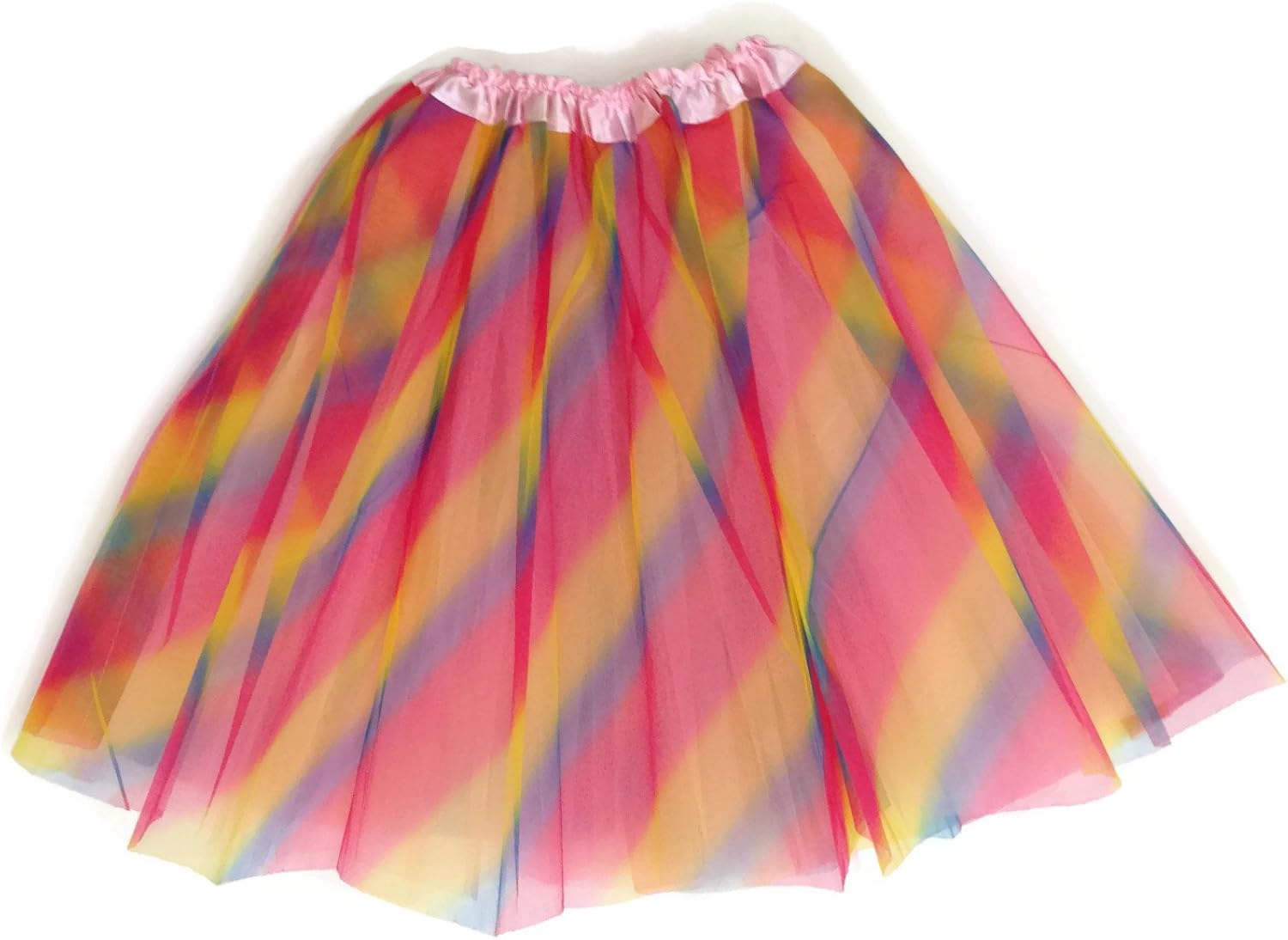 KWC – Princess Dance Costume Ballet Warrior Dash Fun 5K Run 3-Layer Skirt Tutu
