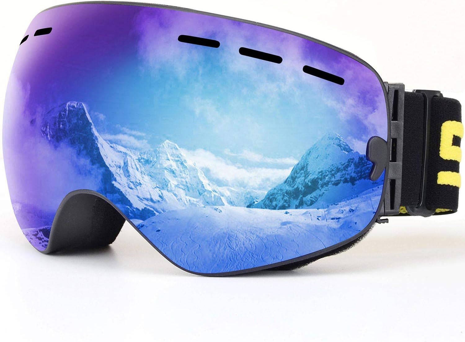 eyewear compatible ski goggles