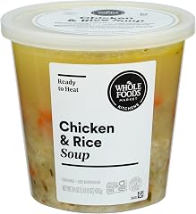 Whole Foods Market Kitchens, Chicken & Rice Soup, 24 Ounce