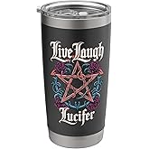 Live Laugh Lucifer Stainless Steel Insulated Tumbler