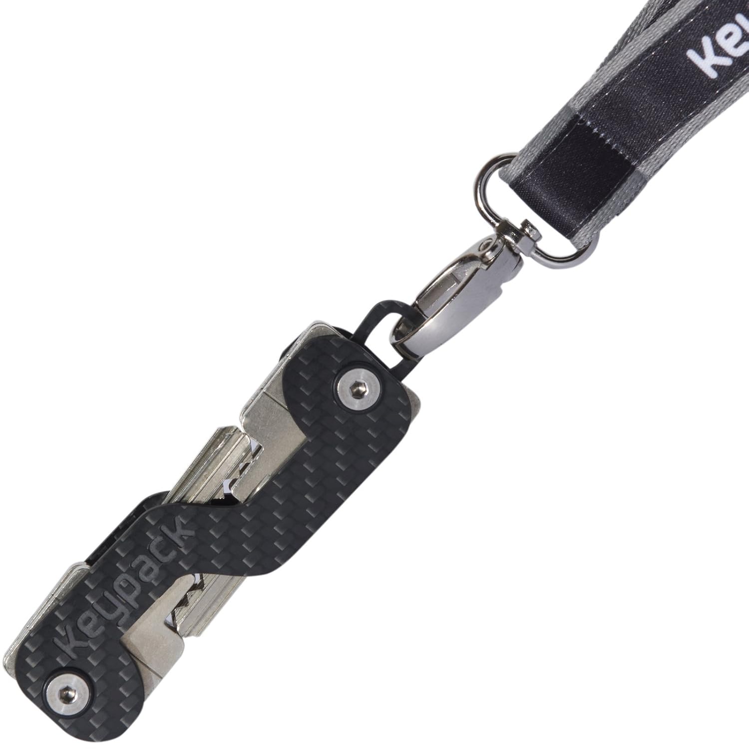 KEYPACK fibra de carbono organizador de llaves