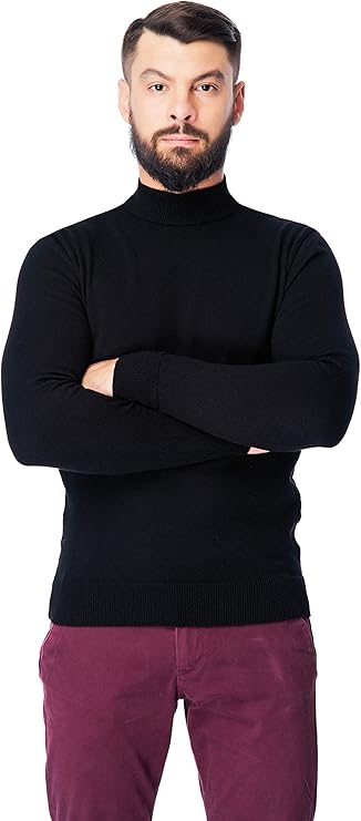 big mens mock turtleneck