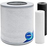 FR400 Filter for Austin Healthmate Air Purifier HM400, HM402, HM405 &amp; HM410 | 1 main filter + 2 pre‑filters. Main filter has a fine filter media layer and a carbon layer. Full replacement supply