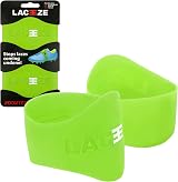 LACEEZE Original Bands Ribbed Technology Secure Laces UK 6.5 Green