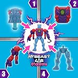 MRBEAST LAB Hybrids Multi Pack Spider vs Energy Panther Action Figures view 3