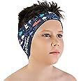 AqtivAqua Swimming Headband - Swim Ear Band Protection Cover - Swim Headband for Kids Adults Men Women Infant Toddlers, Hair Guard - Keep Ear Plugs in