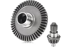 ZOZOYE Rear Differential Ring and Pinion Gear for Honda Rancher 350 400 TRX350FE FM TE TM TRX400FA FGA 2000-2007