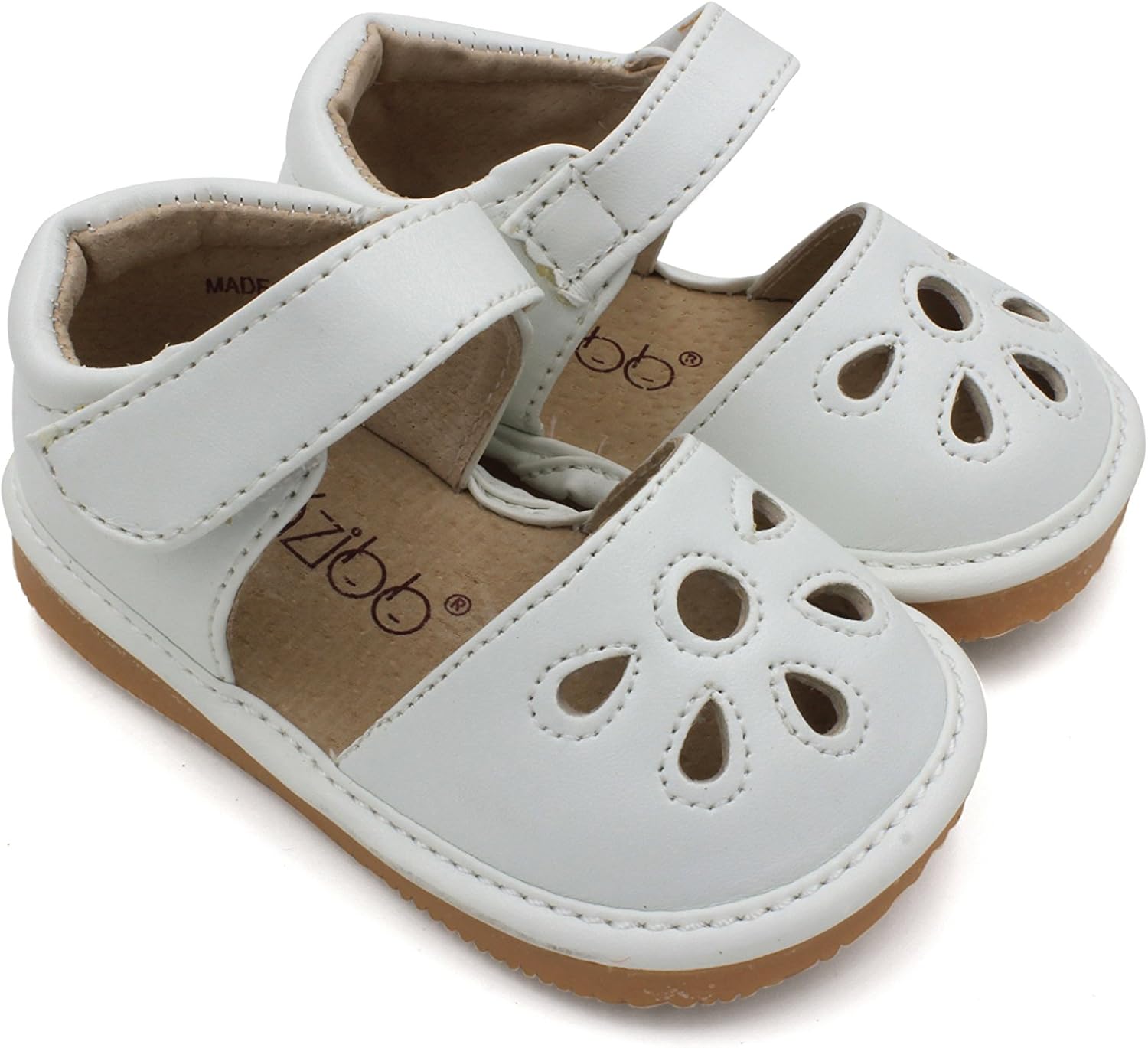 baby walking squeaky shoes