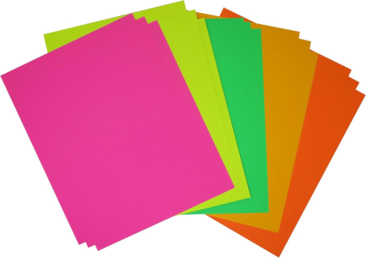 ASI goods Neon Poster Boards 15-Count, 5 Colors, 11"x14" Inches: Arts, Crafts & Sewing