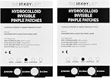 The INKEY List Hydrocolloid Pimple Patches 2 Pack Salicylic Acid Day Night view 1
