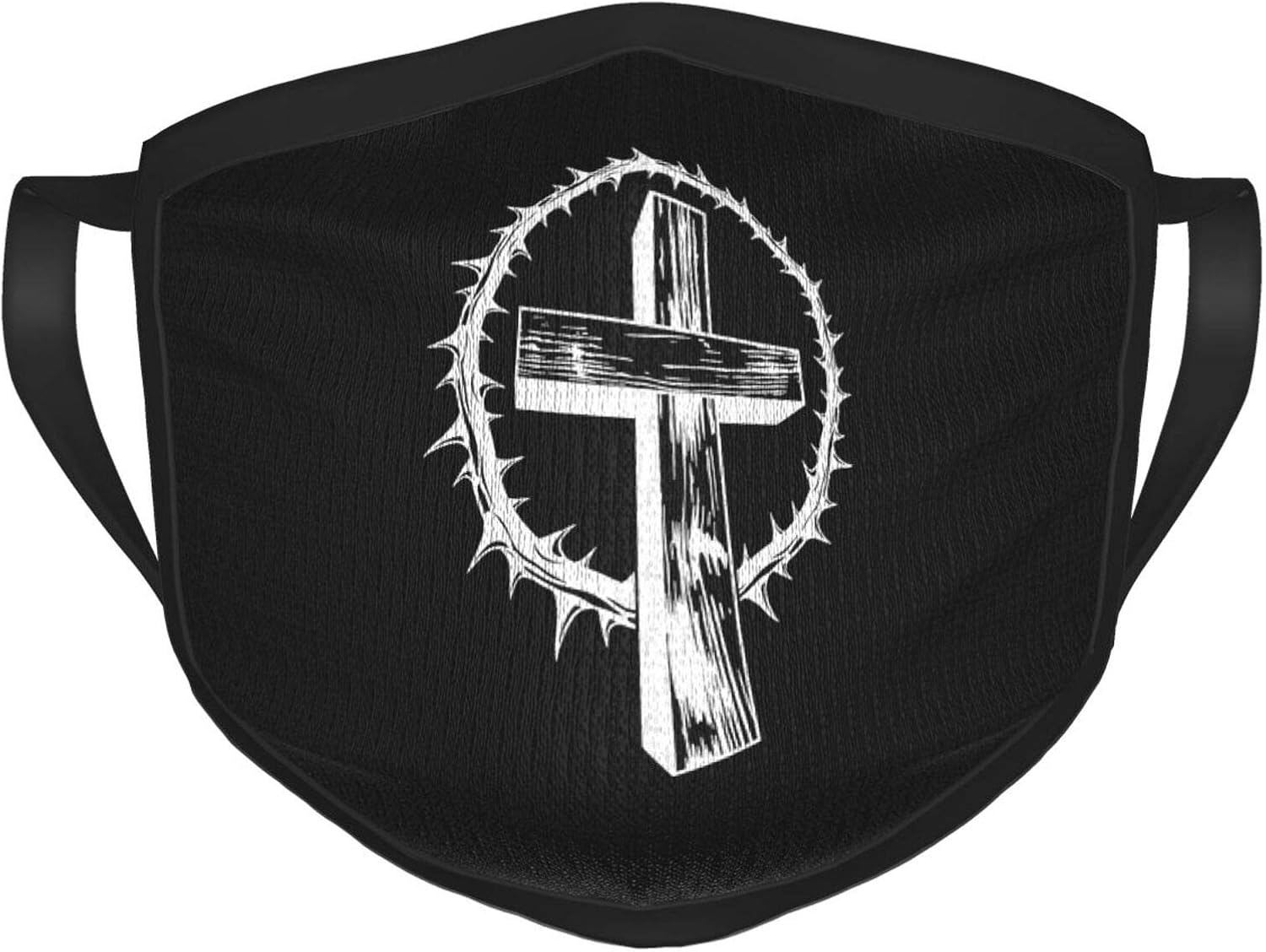 Christian Cross Religion Jesus Face Mask Bandana Earloop Mouth Face