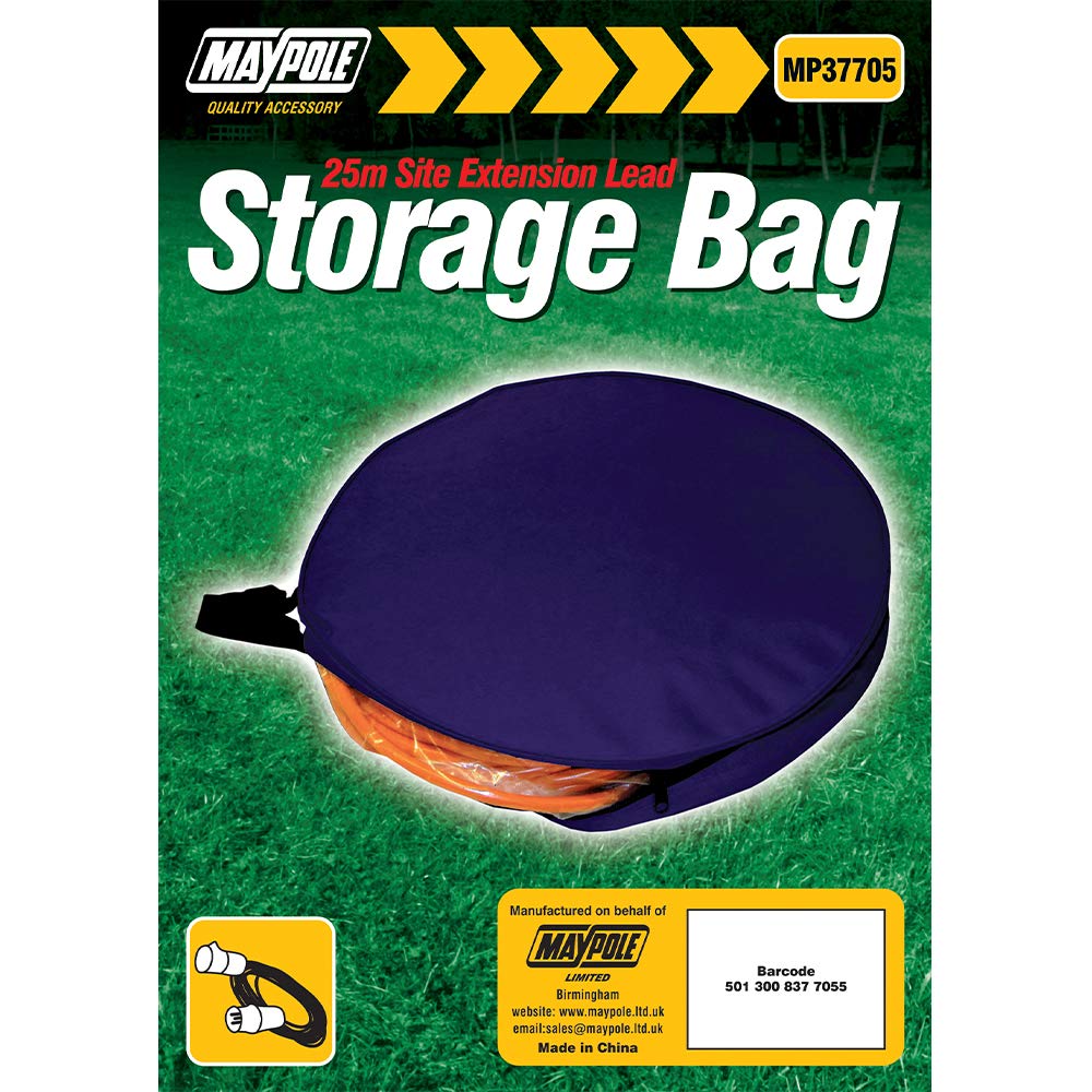 Maypole 25m Site Extension Lead Storage Bag