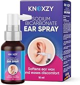 Knoxzy Sodium Bicarbonate Ear Spray 10ml x 3 - Ear Wax Remover Swimmer's Ear