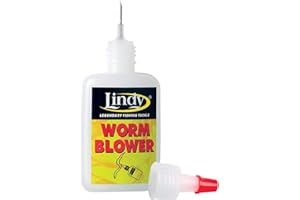 Lindy Worm Blower Nightcrawler Air Injector for Fishing - Injects Air into Nightcrawlers for Added Floatation and Better Appearance