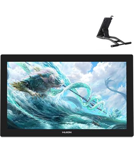 Amazon.com: HUION Kamvas Pro 24 4K UHD Graphics Drawing Tablet