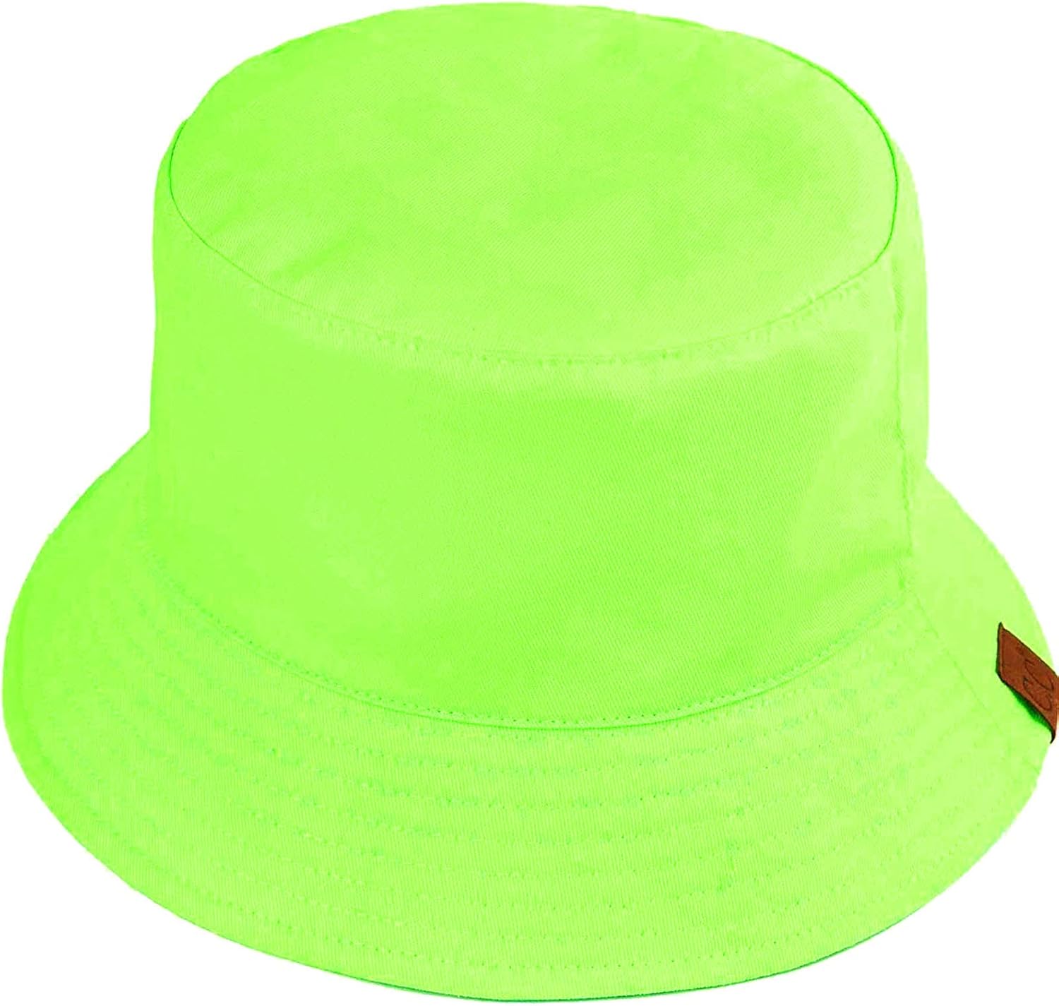 C.C Reversible Unisex 100% Cotton Packable Bucket Sun Beach Pool Fisherman Hat (Tie Dyed Mint/Lime) at  Women’s Clothing store
