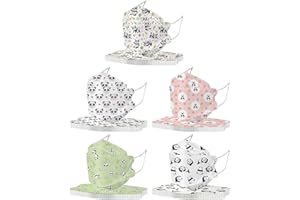 50 Pcs Disposable Face_Masks for Kids,Cute Cartooon Space Sky 3D Print Pattern Facemask 3 ply Breathable Non-Woven Fabric