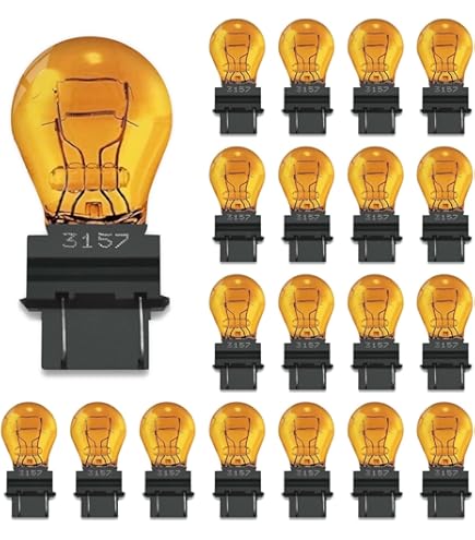 Lanuovx 1156 Bulbs 20 Pack – S25 Tail Light Turn Signal Brake Light Bulbs 12V BA15S For Automotive Replacement - View #13