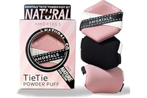 AMORTALS Makeup Sponge Set, Powder Puff, Makeup Sponges, Makeup Puff, 3PCS Foundation Puff for Liquid Makeup, Cushion puff fo