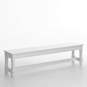 La Redoute Interieurs Perrine Banc Longueur 180 Cm Blanc Taille