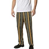 CLEDARM Jeffrey The Dude Pajama Pants Costume Men Halloween Movie Cosplay Stripe Sleepwear Trousers