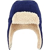 Zutano Cozie Fleece Unisex Toddler and Baby Trapper Hat, Cold-Weather Hat for Little Boys and Girls